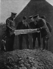 'Les President du Conseil au front Britannique 1916. Creator: Unknown