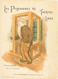 Les Programmes du Théâtre Libre, c. 1893. Creator: Henri-Gabriel Ibels