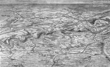 Les progres de l'offensive Franco-Britannique sur la Somme; Trace approximatif sur le..., 1916. Creator: L. Trinquier