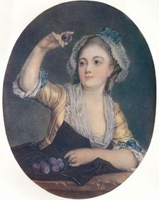 Les Prunes c18th century. Artist: P Davesne