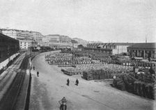 'Les quais d'Alger; Afrique du nord 1914. Creator: Charles Chusseau-Flaviens