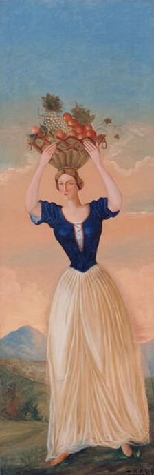 Les quatre saisons - L'automne, c.1860. Creator: Paul Cezanne