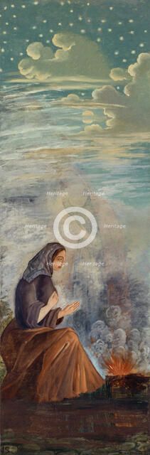 Les quatre saisons - L'hiver, c.1860. Creator: Paul Cezanne.