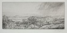 Les Ramasseurs des Champignons. Creator: Alphonse Legros (French, 1837-1911)