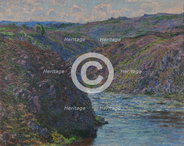Les Ravins de la Creuse , 1889. Creator: Monet, Claude (1840-1926).