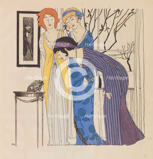Les Robes des Paul Poiret, 1908. Creator: Iribe, Paul (1883-1935).