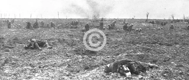 'Les succes Britanniques, entre Arras et Lens; Sur la crete de Vimy: les Canadiens occupent..., 1917 Creator: Unknown.