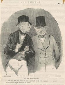Les satanés séducteurs, 1846. Creator: Honore Daumier