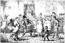Les Savoyards 1818.Artist: George Cruikshank