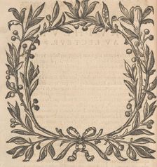 Les Secondes Oeuvres, et Subtiles Inventions De Lingerie du Seigneur Federic de Vinciolo V..., 1603. Creator: Federico de Vinciolo
