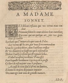 Les Secondes Oeuvres, et Subtiles Inventions De Lingerie du Seigneur Federic de Vinciolo V..., 1603. Creator: Federico de Vinciolo