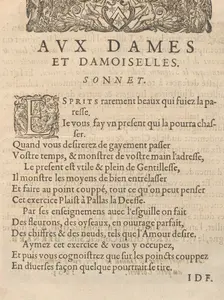 Les Secondes Oeuvres, et Subtiles Inventions De Lingerie du Seigneur Federic de Vinciolo V..., 1603. Creator: Federico de Vinciolo