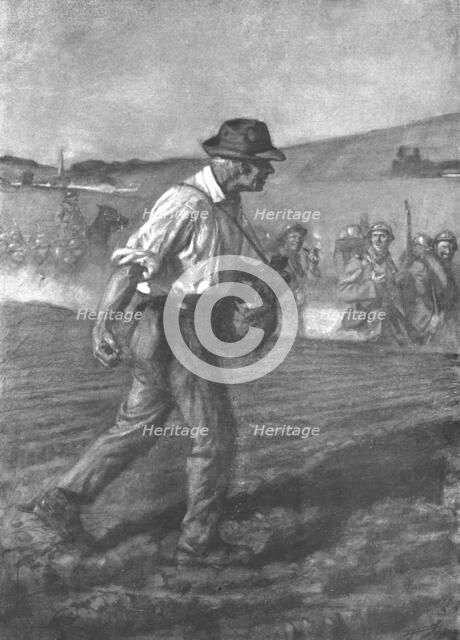 'Les semailles de l'automne de 1916', 1916. Creator: Lucien Jonas.