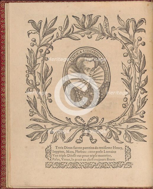 Les Singuliers et Nouveaux Portraicts... page 2 (verso), 1588. Creator: Federico de Vinciolo.