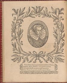 Les Singuliers et Nouveaux Portraicts... page 2 (verso), 1588. Creator: Federico de Vinciolo