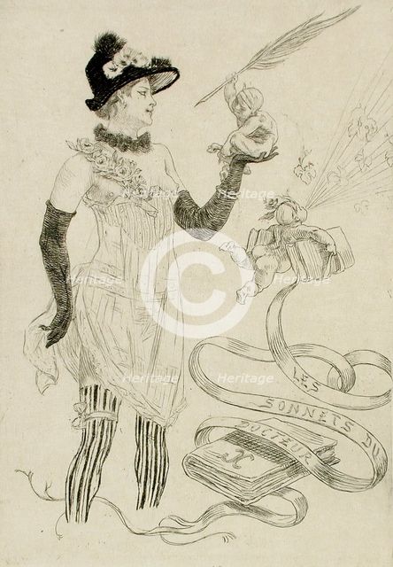 Les Sonnets du Docteur, 1884. Creator: Félicien Rops.