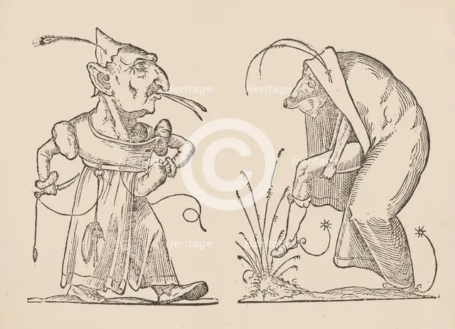 Les Songes Drolatiques de Pantagruel ou sont contenues plusieurs figures de l'invention ..., [1565]. Creator: François Desprez.
