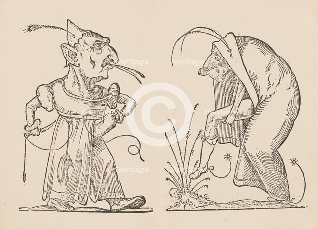 Les Songes Drolatiques de Pantagruel ou sont contenues plusieurs figures de l'invention ..., [1565]. Creator: François Desprez.