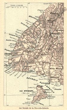 'Les Sounds de la Nouvelle-Zelande; Les Terres Du Pacifique 1914. Creator: Unknown