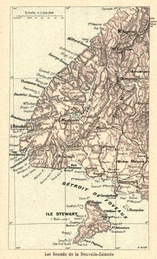 'Les Sounds de la Nouvelle-Zelande; Les Terres Du Pacifique 1914. Creator: Unknown