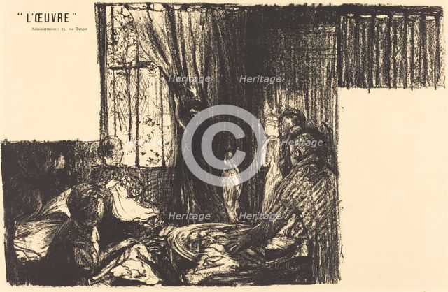 Les Soutiens de la société, 1896. Creator: Edouard Vuillard.