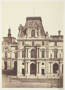 Les Tuileries, 1855/57. Creator: Edouard Baldus