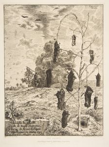 Les Taupes, 1854. Creator: Felix Bracquemond