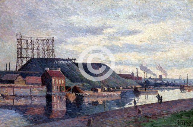 Les terrils de Sacré Madame, 1897. Creator: Maximilien Luce.