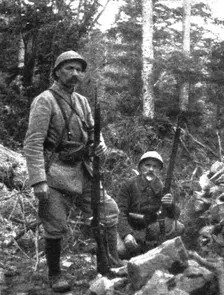 Les territoriaux Joffre et Pau, 1914 (1916). Creator: Unknown