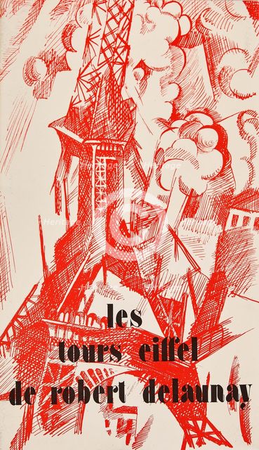 Les tours Eiffel de Robert Delaunay. Jacques Damase Gallery, Brüssel, 1974, . Creator: Delaunay; Robert (1885-1941).