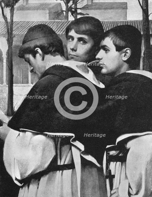 'Les Trois Freres', 1898.Artist: Ottilie Wilhelmine Roederstein