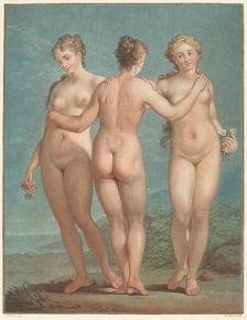 Les trois graces. Creator: Jean Francois Janinet