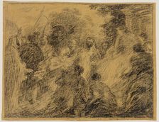 Les Troyens à Carthage, between 1836 and 1904. Creator: Henri Fantin-Latour