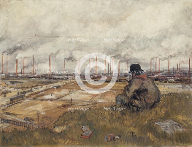 Les Usines, 1902. Creator: Laboureur, Jean Émile (1877-1943).