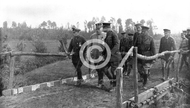 'Les Vainqueurs de Festubert; Le marechal French, le general Joffre, et le general Wilson', 1915 Creator: Unknown.