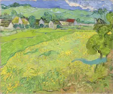 Les Vessenots in Auvers, 1890. Creator: Vincent van Gogh