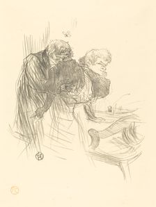 Les vieux papillons, 1895. Creator: Henri de Toulouse-Lautrec