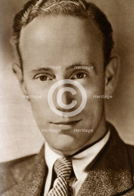 Leslie Howard, English actor, 1933. Artist: Unknown