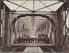 Lessart Viaduct on the Rance River, October 1879. Creator: Louis Lafon
