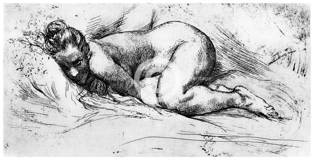 'L'Espiegle', c1875-1925 (1924). Artist: Armand Berton