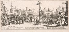 L'Estrapade (The Strapado), 1633. Creator: Jacques Callot