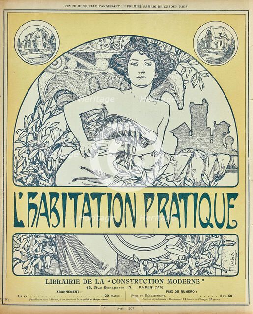 L'Habitation Pratique, 1906-1909. Creator: Mucha; Alfons Marie (1860-1939).