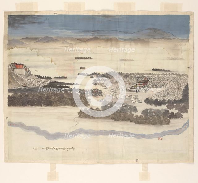 Lhasa, Tibet, (between 1800 and 1899?). Creator: Unknown.