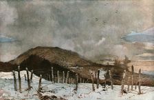 L'Hartmannswillerkopf 18 janvier 1916 1916. Creator: Francois Flameng