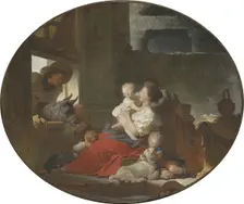L'heureuse fécondité (Happy fertility), 1770s. Creator: Fragonard, Jean Honoré (1732-1806)