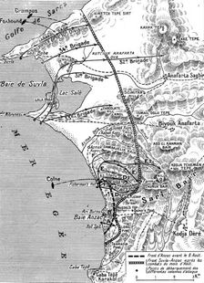 L'histoire d'une splendide deconvenue; Anzac et Suvla; Les operations britanniques de 1915 (1916) Creator: Unknown