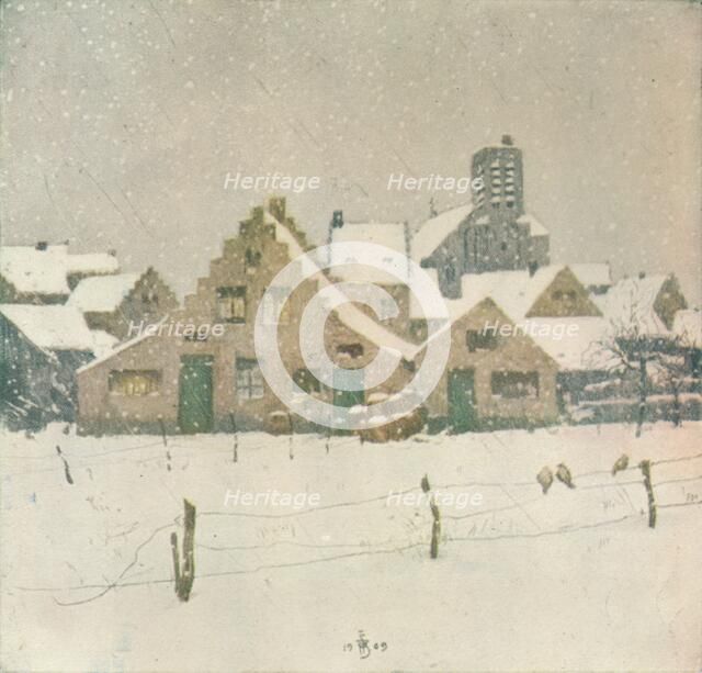 'L'Hiver', c1910. Artist: Francois Simon.