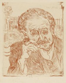 L'Homme à la pipe (Portrait of Dr. Gachet), 1890