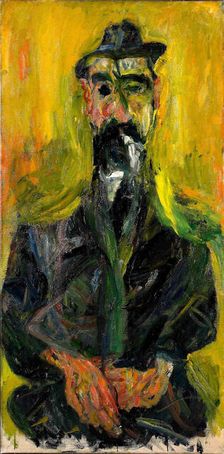L'Homme au Chapeau, ca 1919. Creator: Soutine, Chaim (1893-1943)
