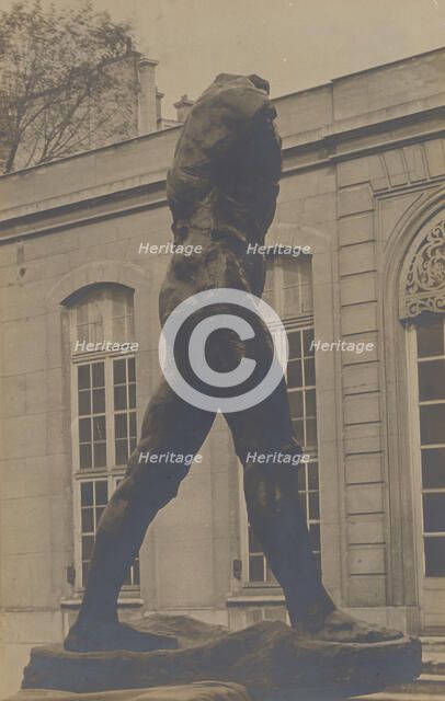 L'Homme Qui Marche, 1907-1912. Creator: Eugène Druet.